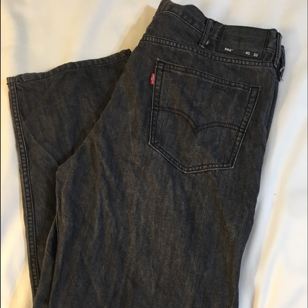 Men’s black Levi’s jeans size 40